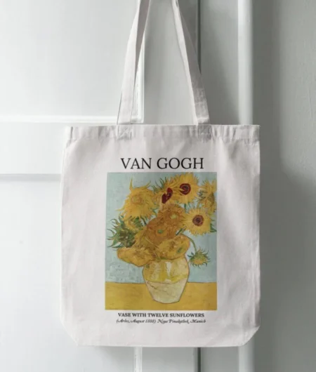 Sunflowers Van Gogh Tote Bag